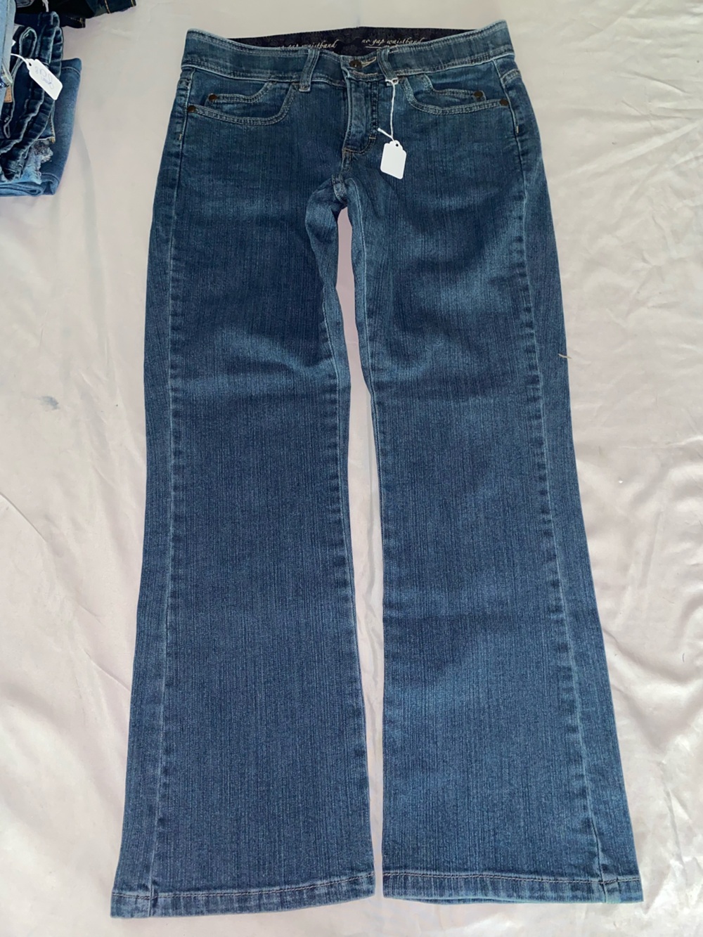 Lee No Gap Waistband Mom Jeans Dark Wash Petite Size 8P